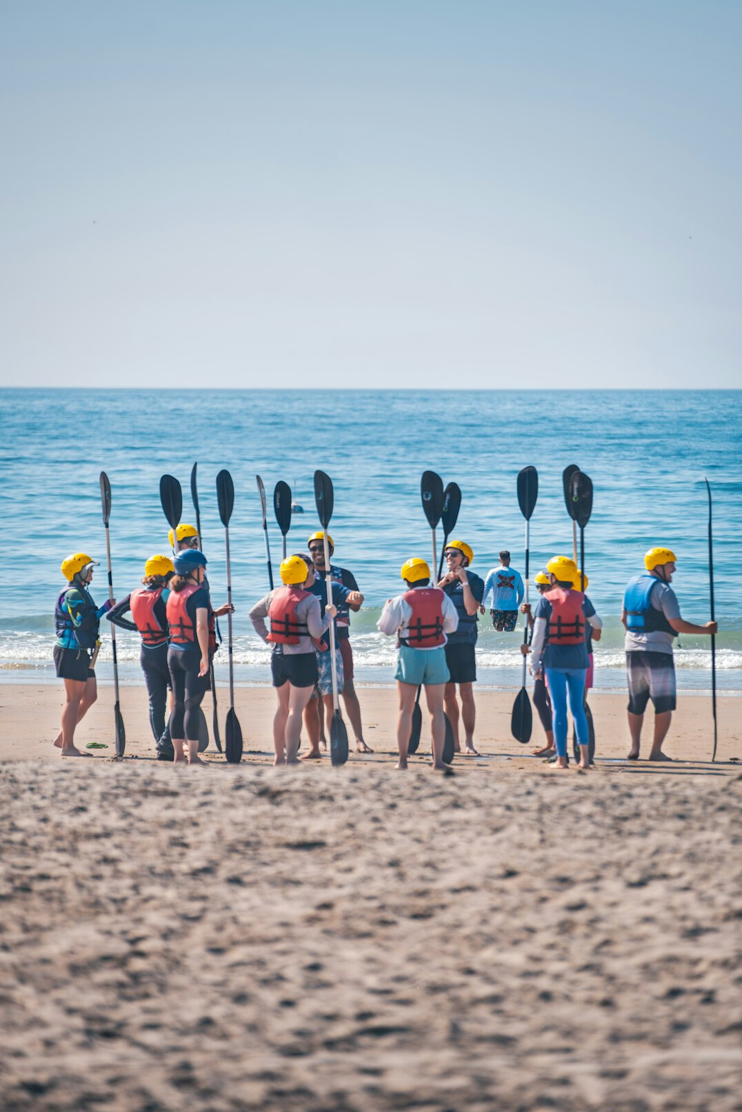 team building activity outdoors