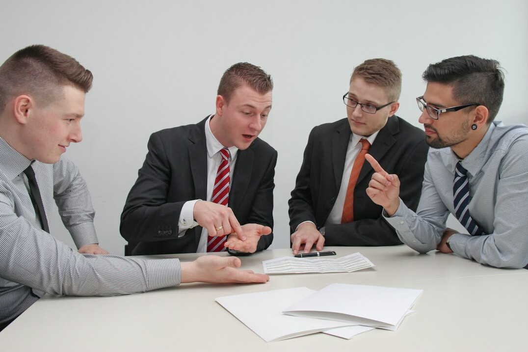 team resolving disagreement positively